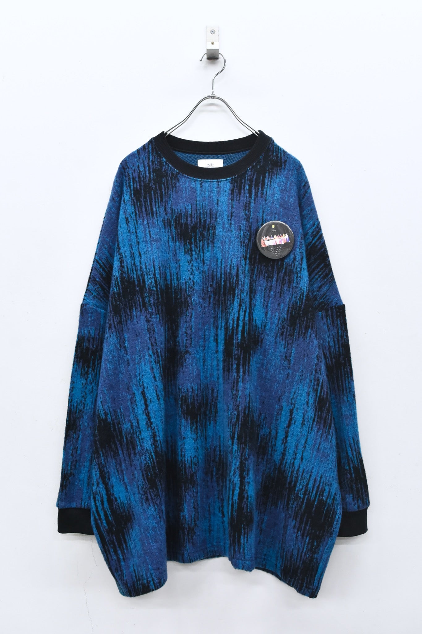 STOF / 先行予約 DIM MOHAIR PULLOVER - BLACK