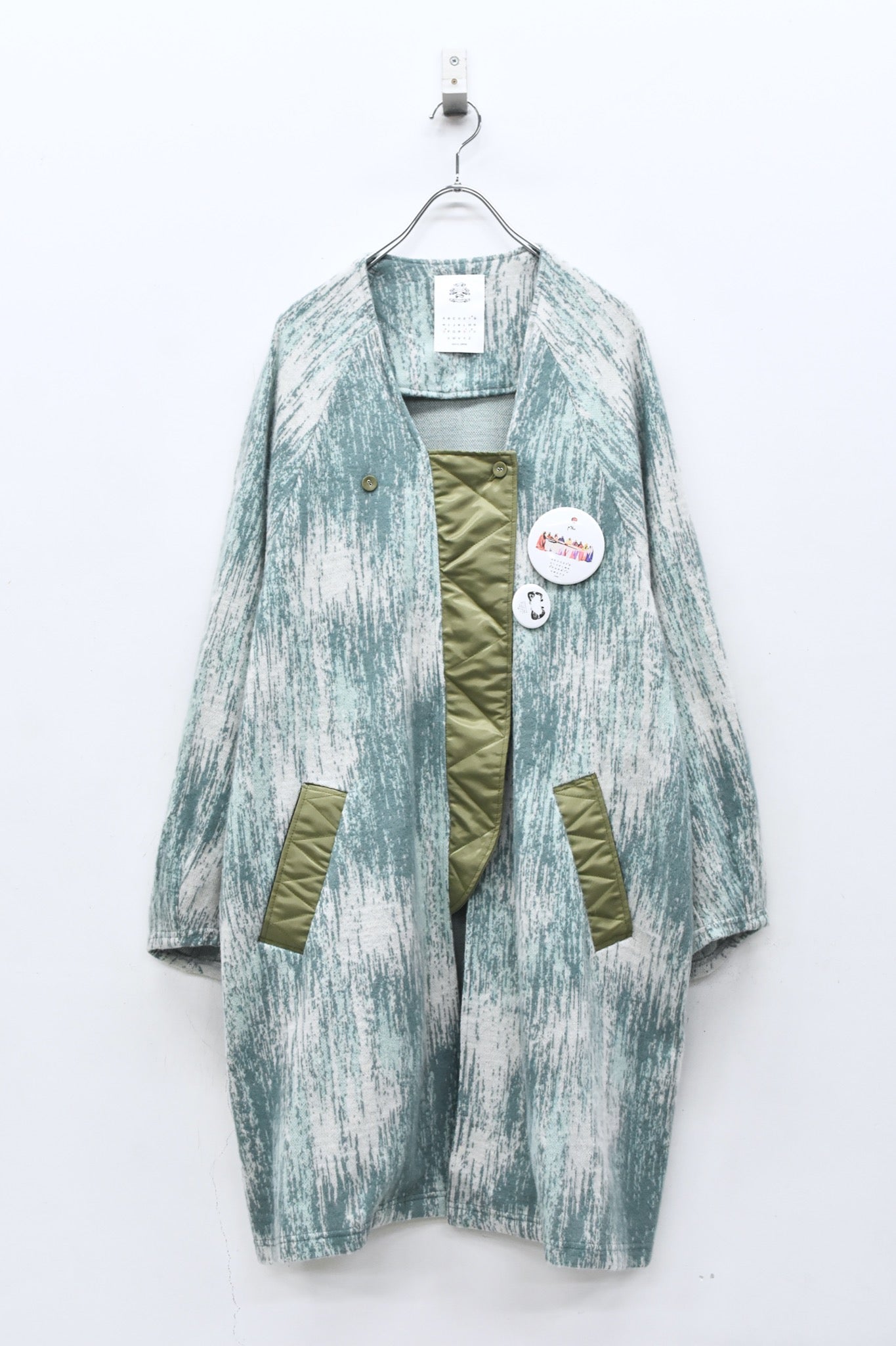 STOF / 先行予約 DIM MOHAIR CORDIGAN - GREY