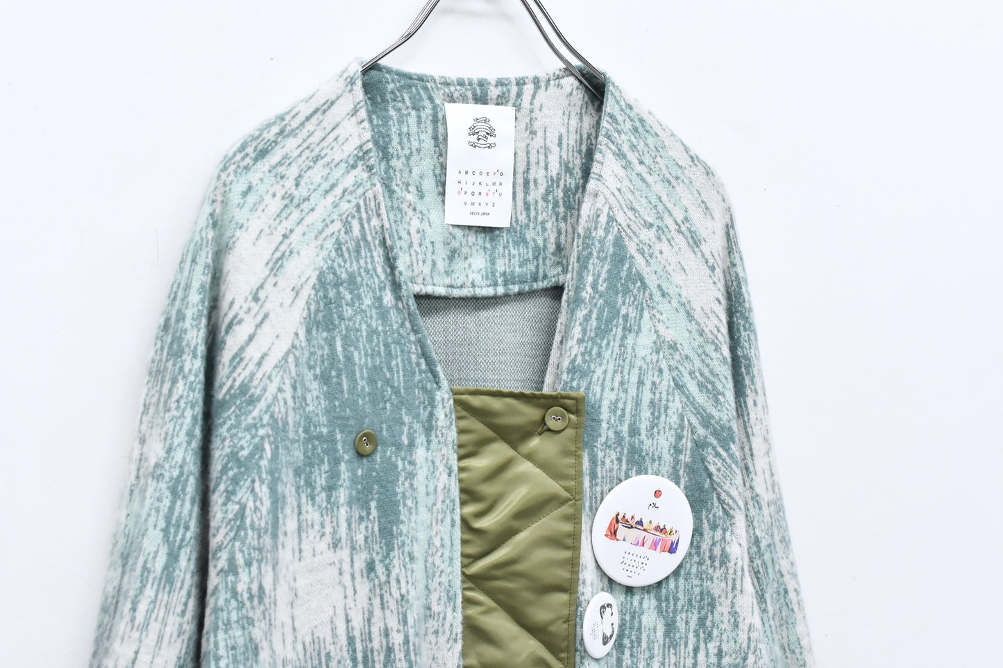 STOF / 先行予約 DIM MOHAIR CORDIGAN - GREY
