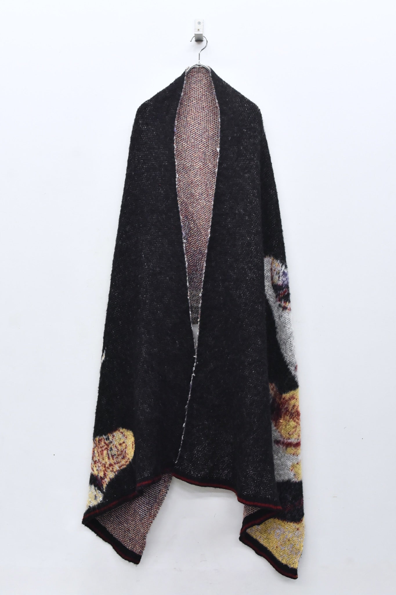 STOF / 先行予約 STAR MOHAIR KNIT BLANKET - BLACK