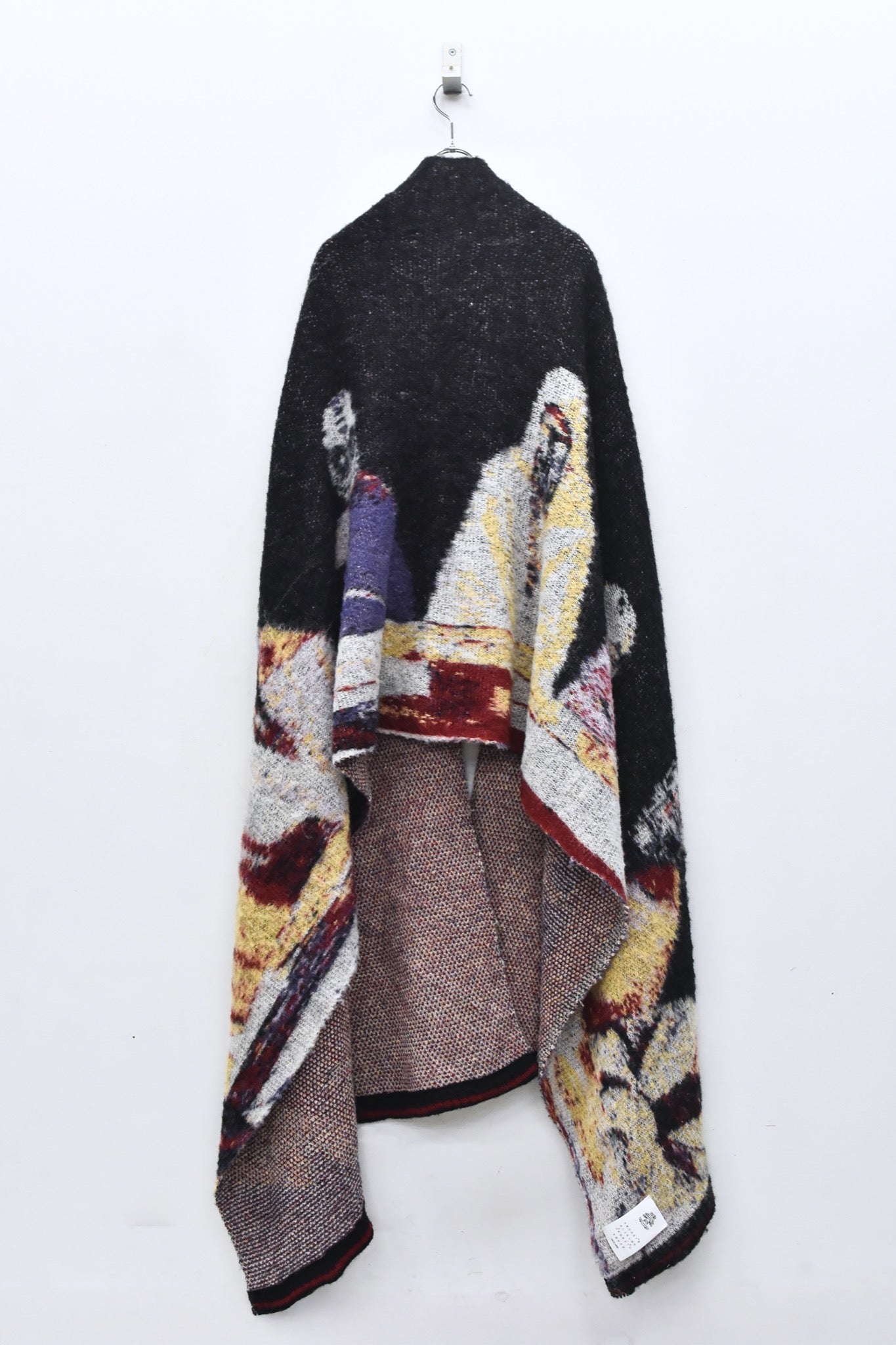 STOF / 先行予約 STAR MOHAIR KNIT BLANKET - BLACK