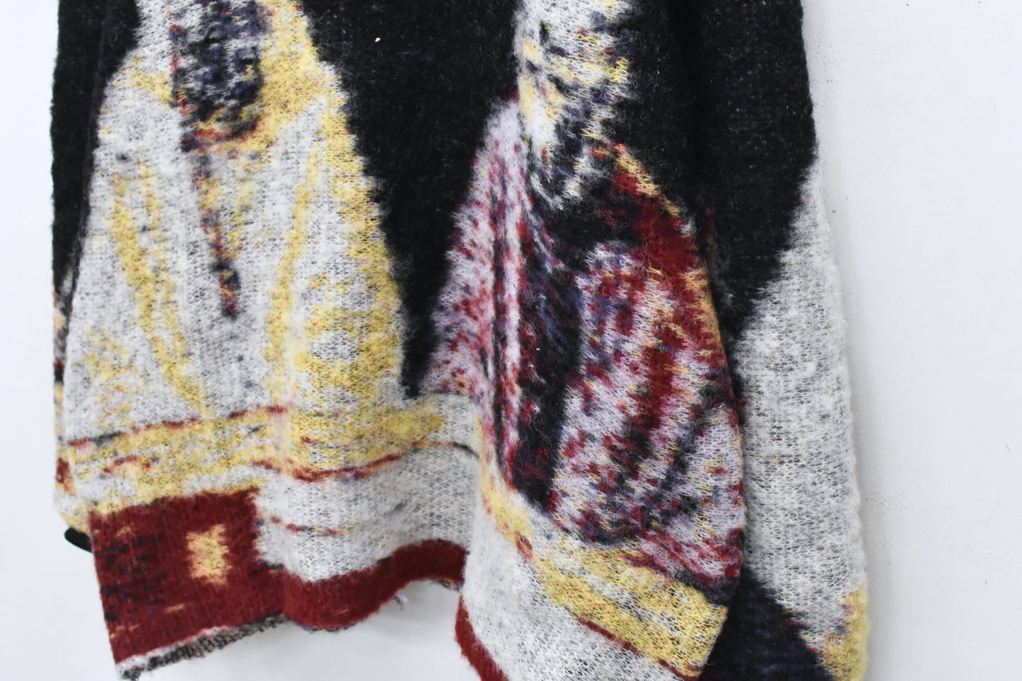 STOF / 先行予約 STAR MOHAIR KNIT SWEATER - BLACK