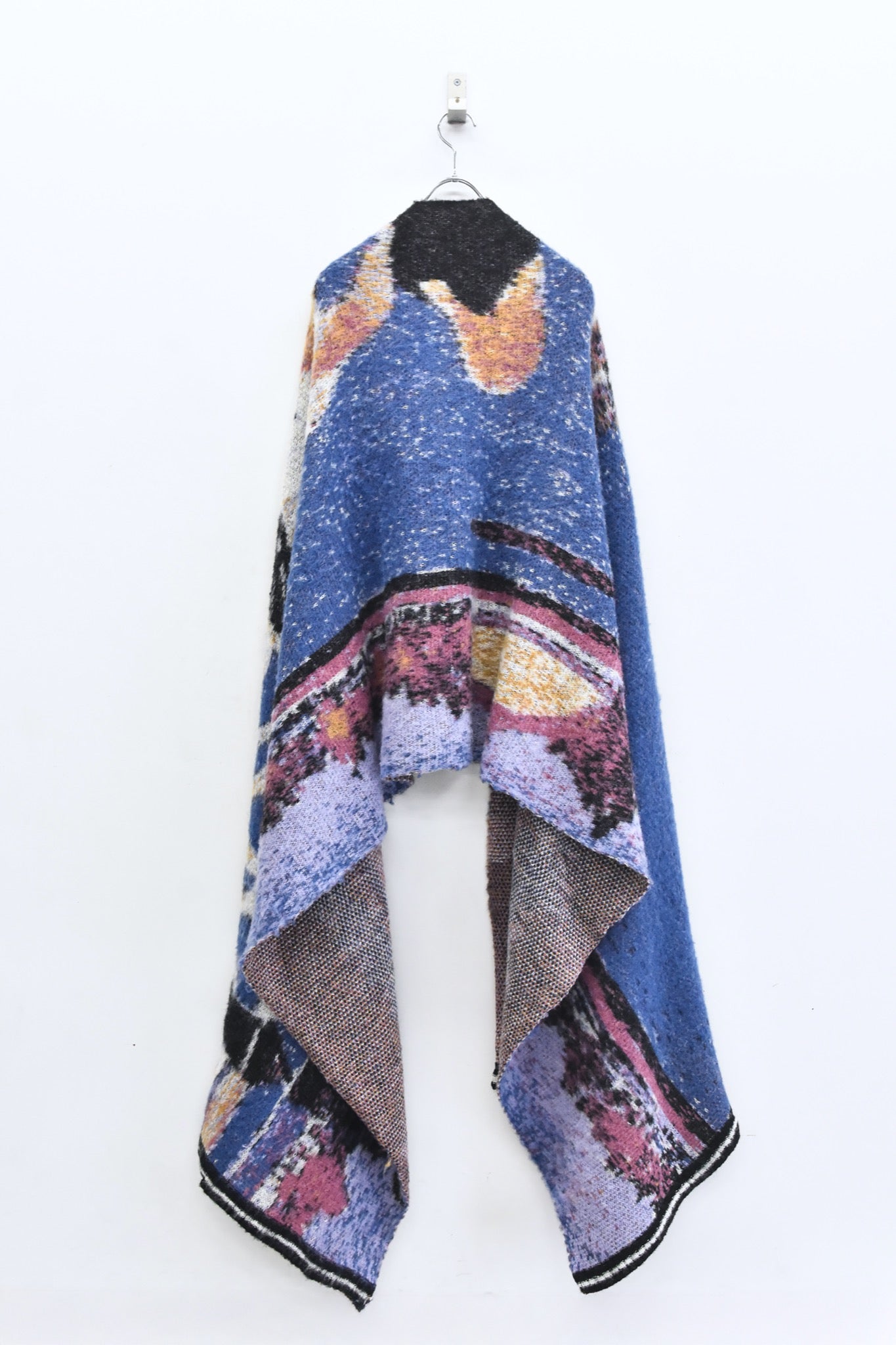 STOF / 先行予約 STAR MOHAIR KNIT BLANKET - BLUE