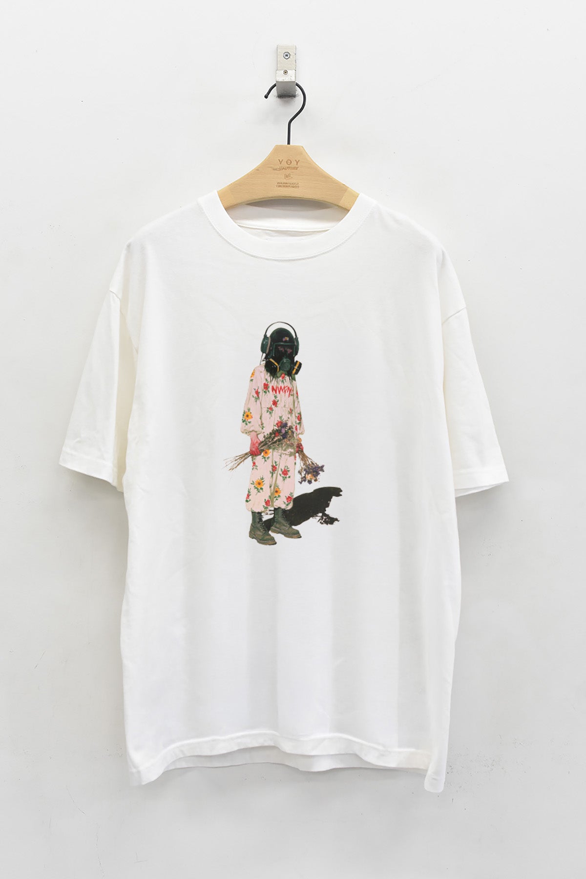 先行予約 STOF / PIGMENT-DYED TEE / FLOWER DRIFTER