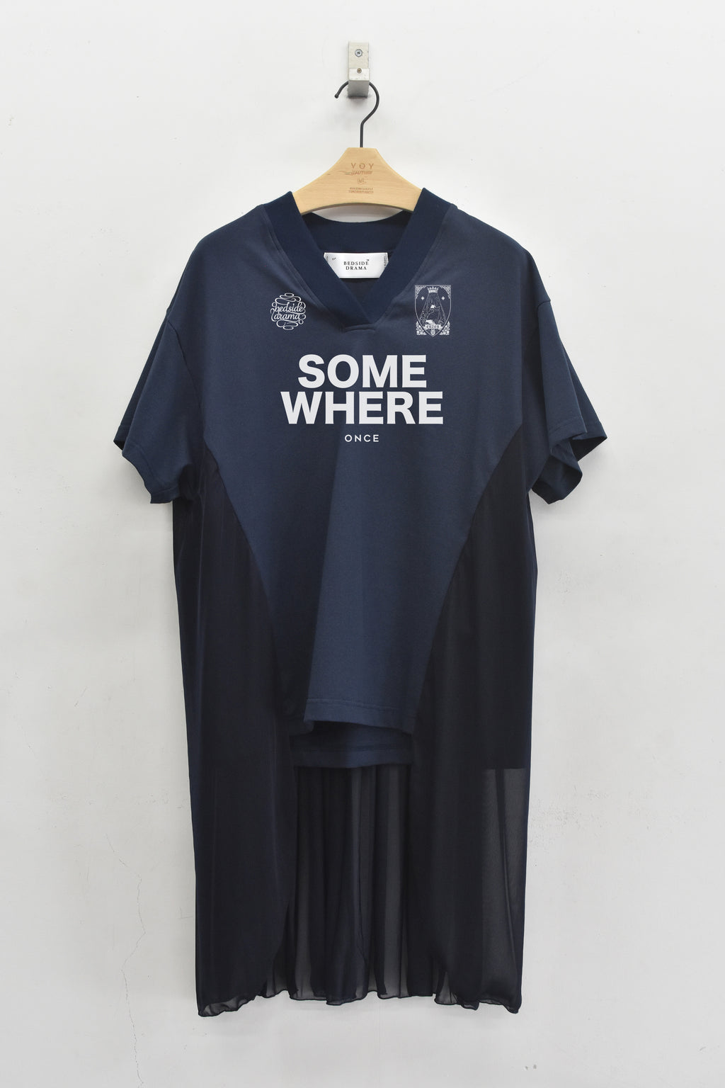 先行予約 BEDSIDEDRAMA / COZY UNIFORM DRESS TEE