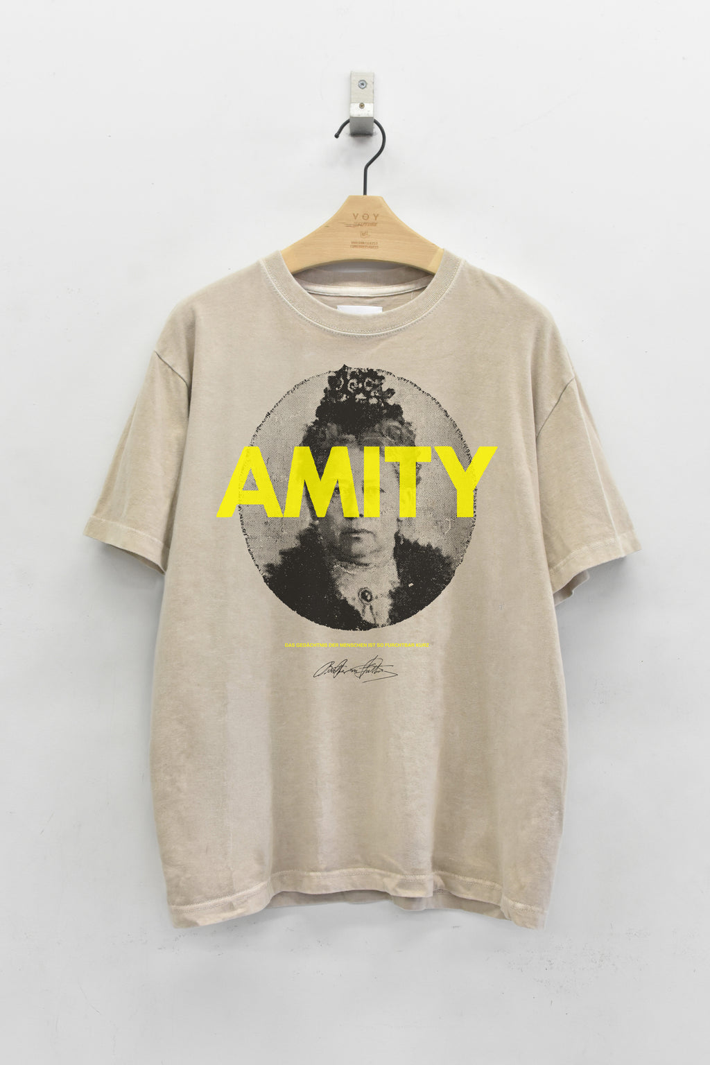 先行予約 STOF / PIGMENT-DYED TEE / AMITY