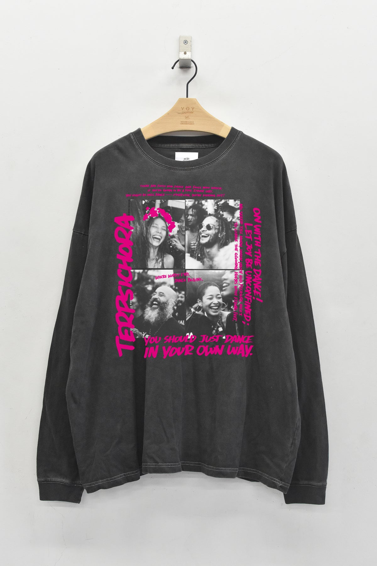 先行予約 STOF / PIGMENT-DYED L/S TEE / TERPSICHORA コラボレーション