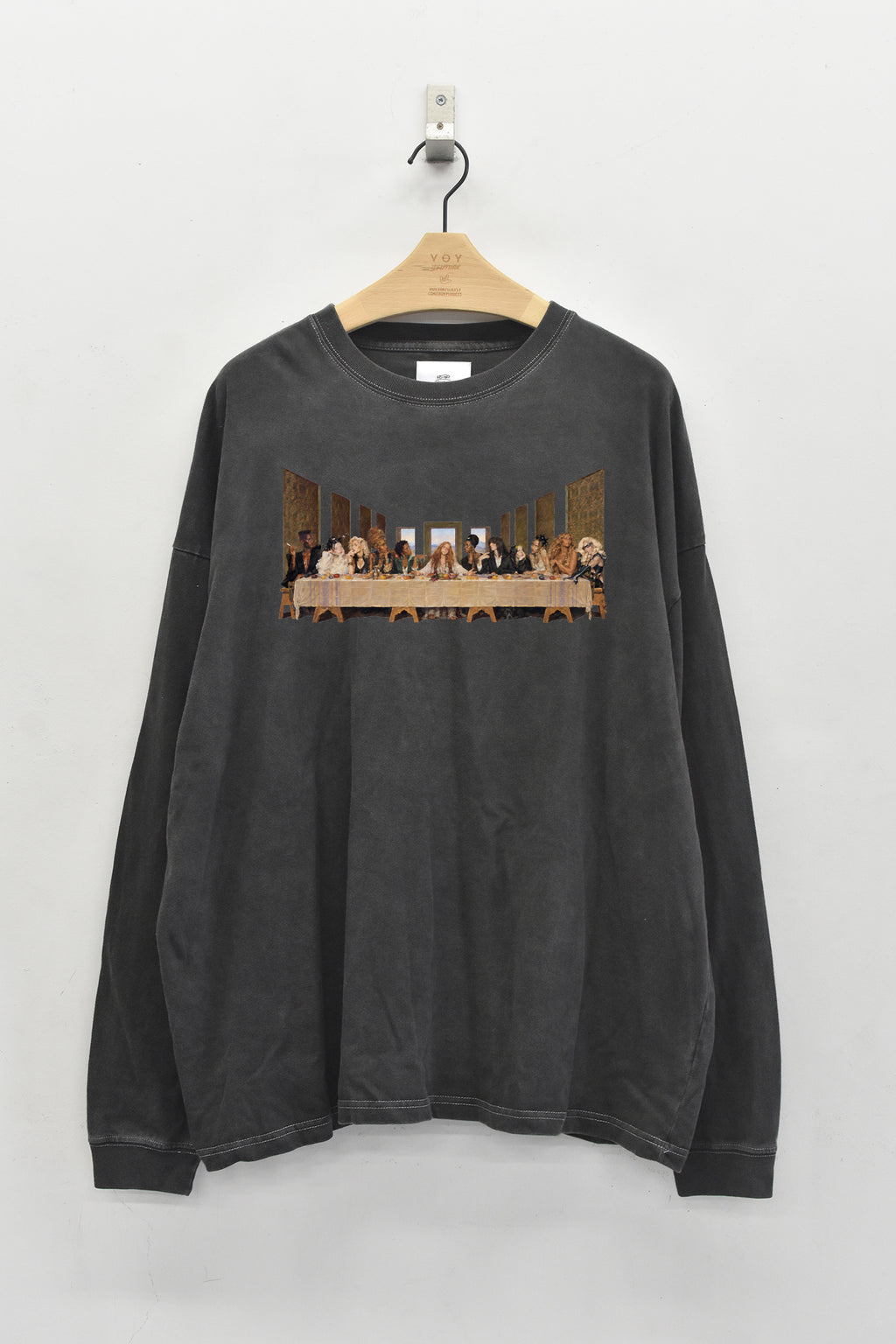 先行予約 STOF / PIGMENT-DYED L/S TEE / LAST TEE PARTY