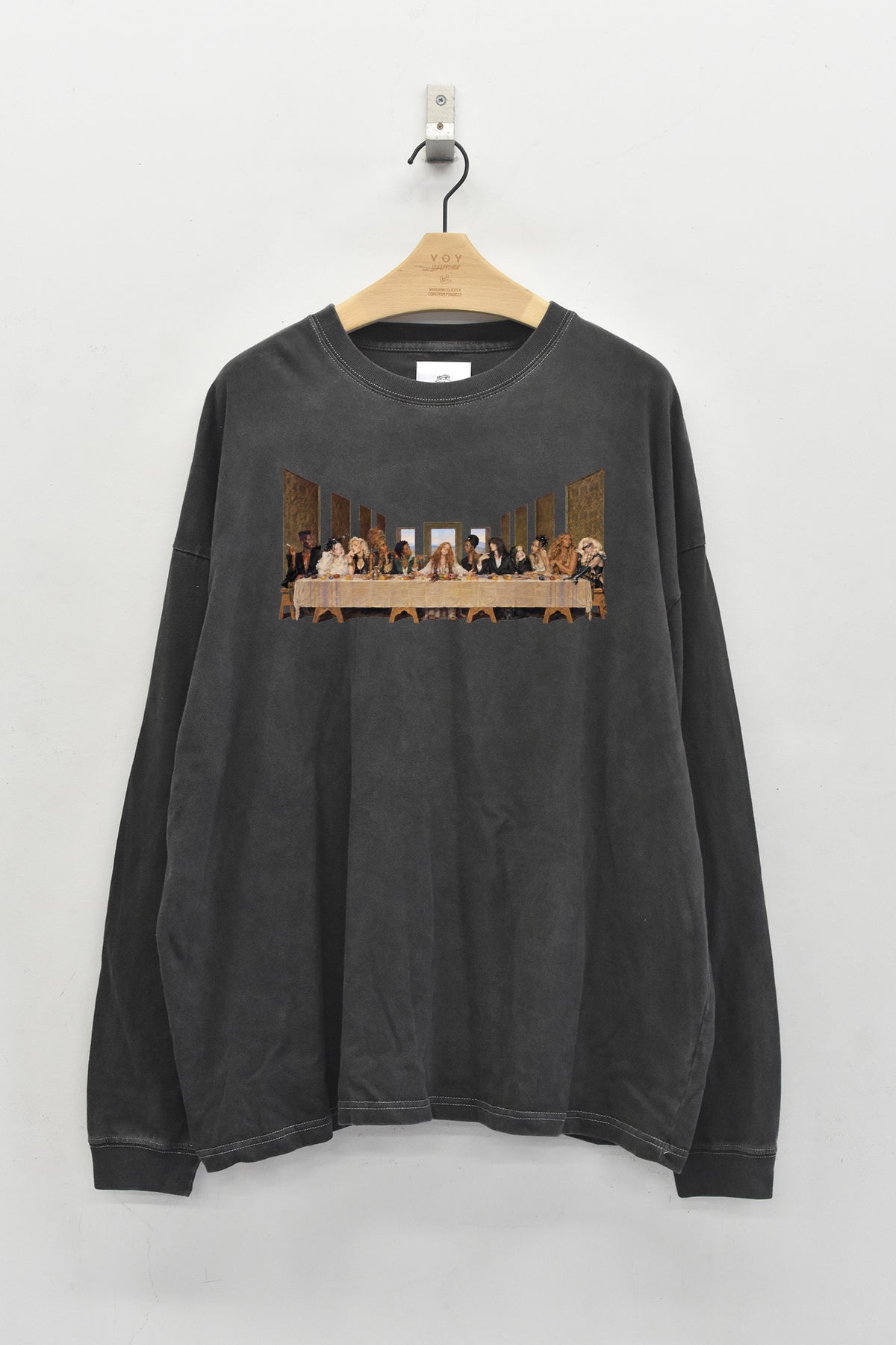 先行予約 STOF / PIGMENT-DYED L/S TEE / LAST TEE PARTY