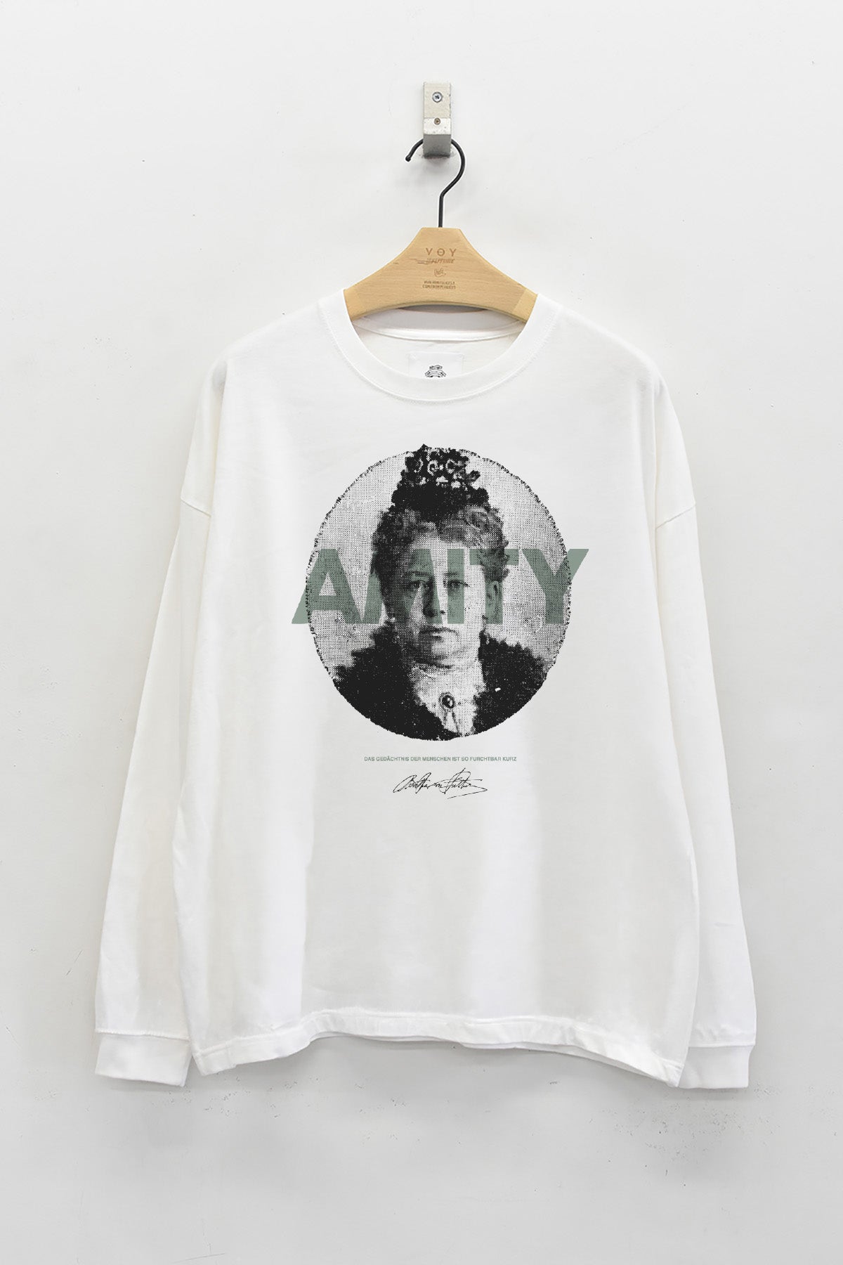 先行予約 STOF / PIGMENT-DYED L/S TEE / AMITY