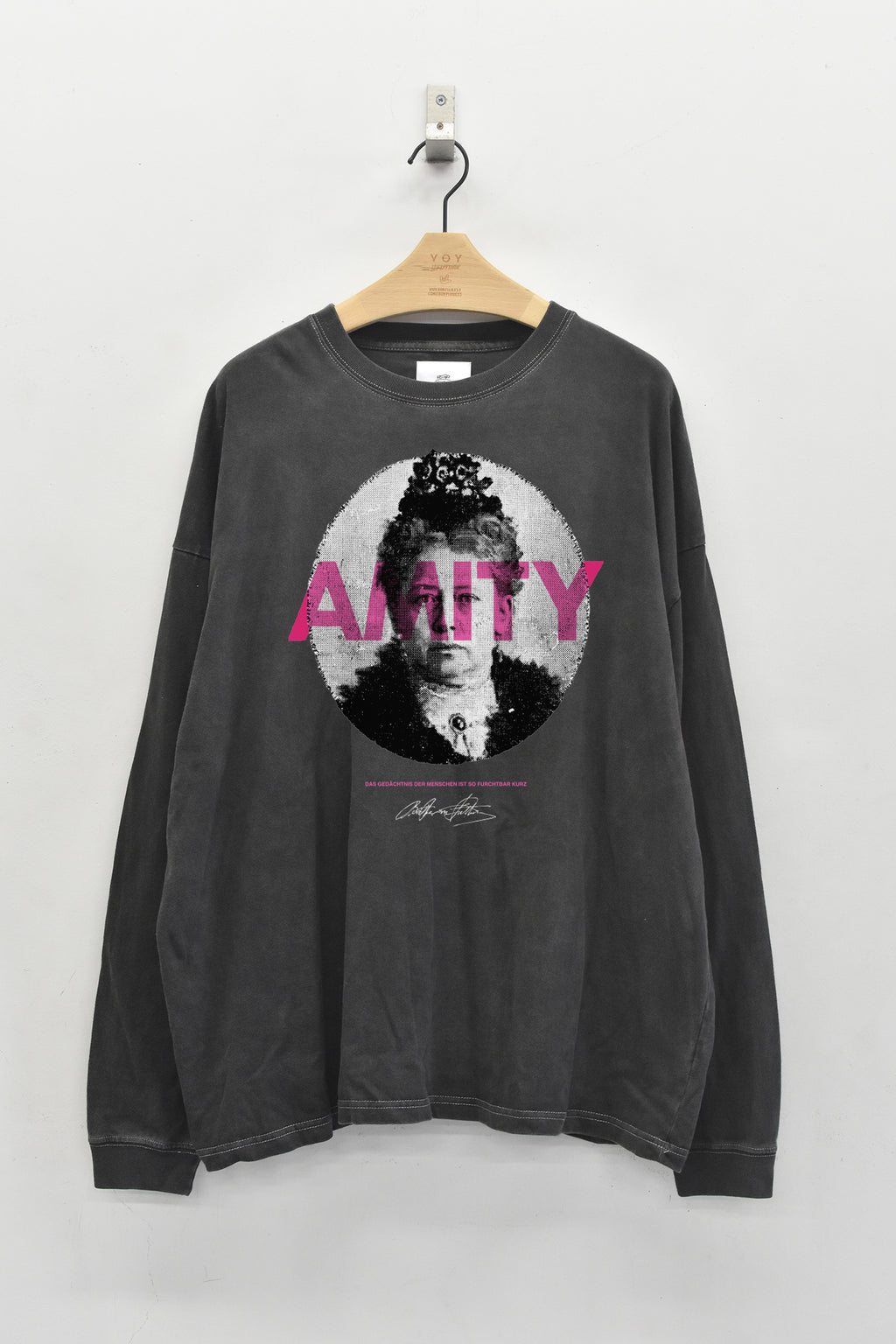 先行予約 STOF / PIGMENT-DYED L/S TEE / AMITY