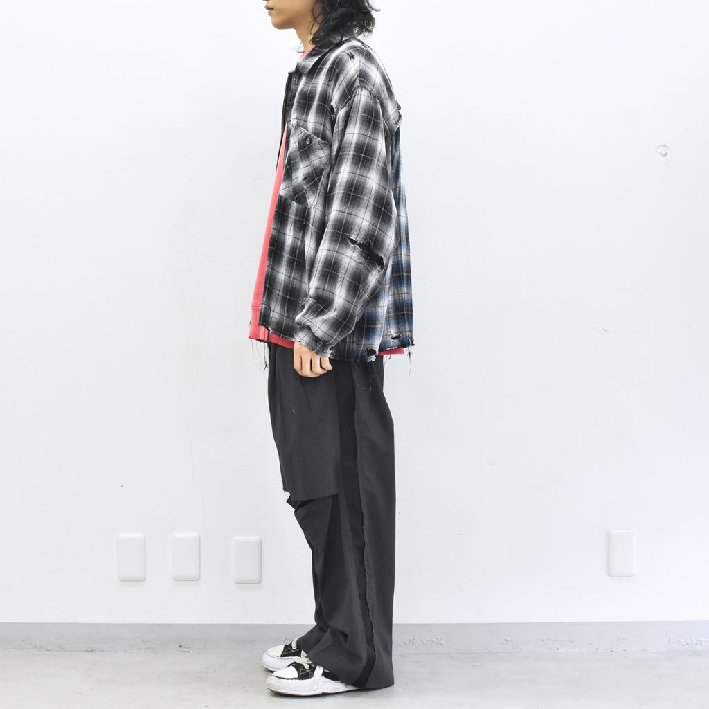 THE JEAN PIERRE / Grunge Destroy Kurt Shirt - MIX