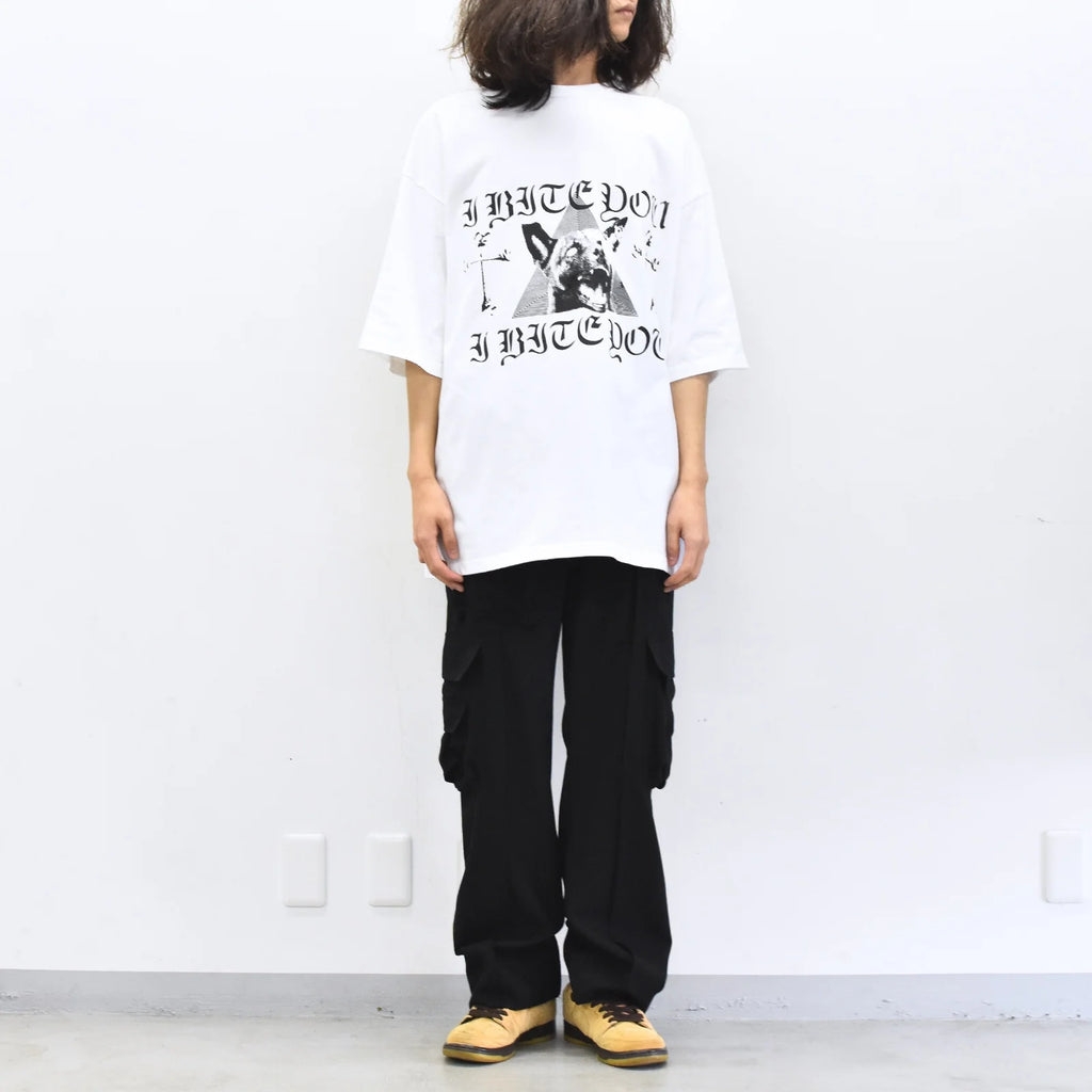 THE JEAN PIERRE / Reconstruction Silver Cargo Trouser - BLACK