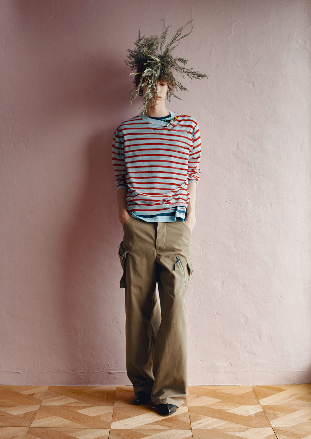 先行予約 NewRose / RANDOM KNITTING PULLOVER