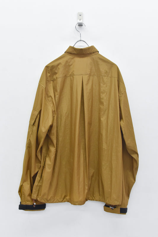 THE JEAN PIERRE / Shell Nylon Shirt - BROWN