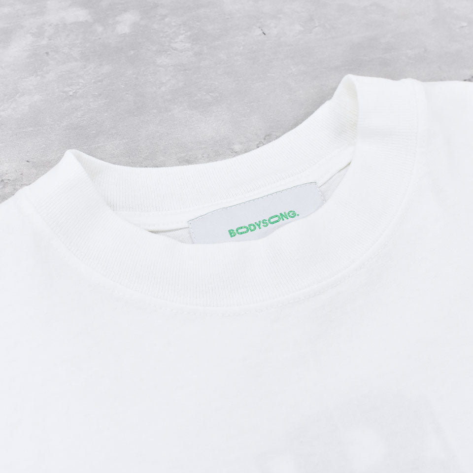 BODYSONG. / TEE/KNPOCKET2 - WHITE