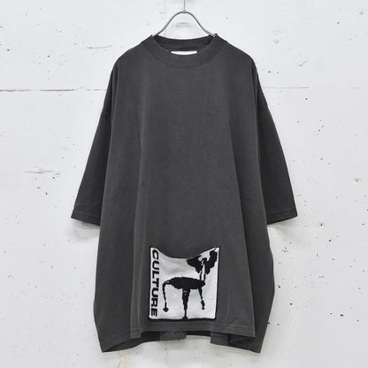 BODYSONG. / TEE/KNPOCKET2 - BLACK