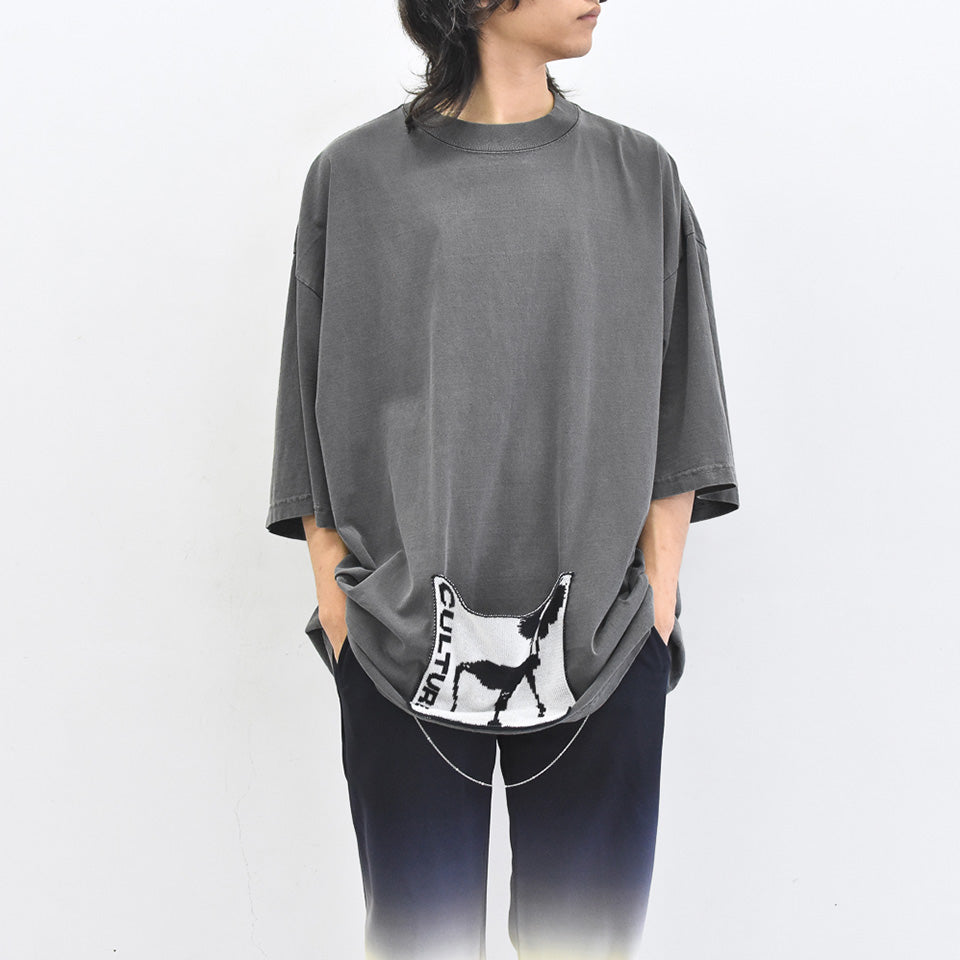 BODYSONG. / TEE/KNPOCKET2 - BLACK