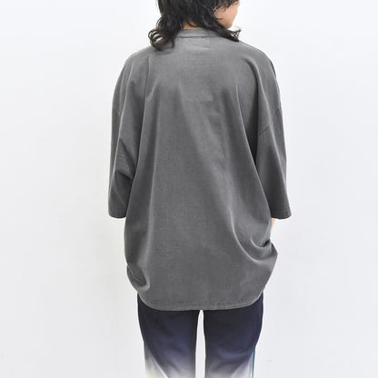 BODYSONG. / TEE/KNPOCKET2 - BLACK