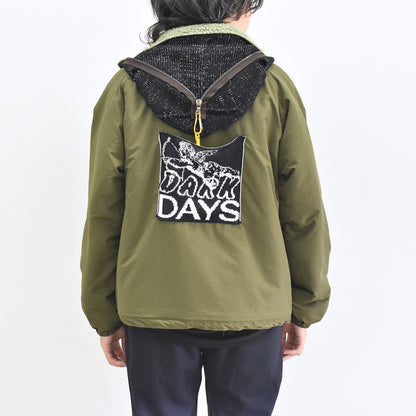 BODYSONG. / REFLECTIVE BALACLAVA BLOUSON - KHAKI