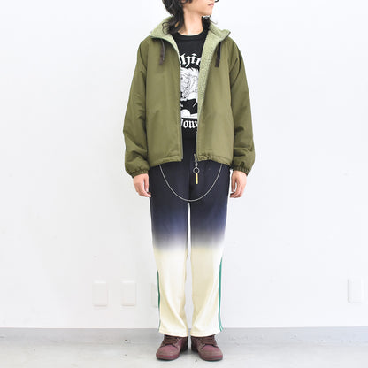 BODYSONG. / REFLECTIVE BALACLAVA BLOUSON - KHAKI