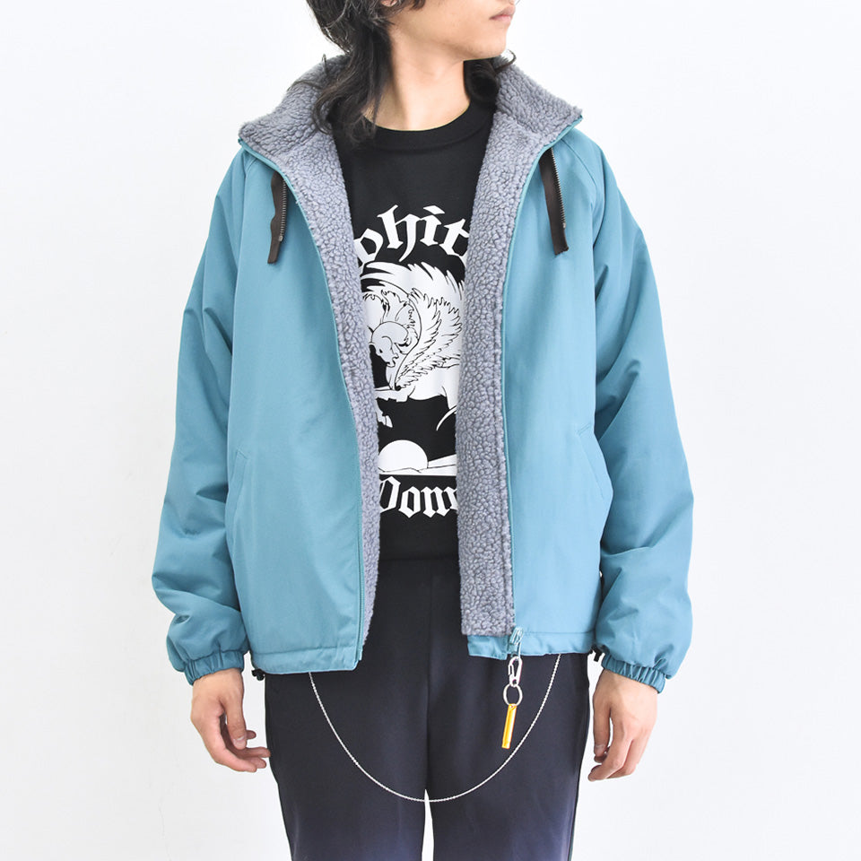 BODYSONG. / REFLECTIVE BALACLAVA BLOUSON - BLUE