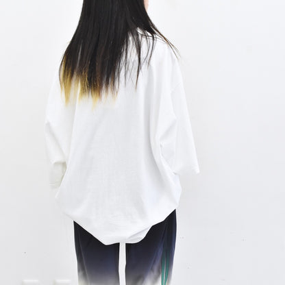 BODYSONG. / TEE/KNPOCKET2 - WHITE