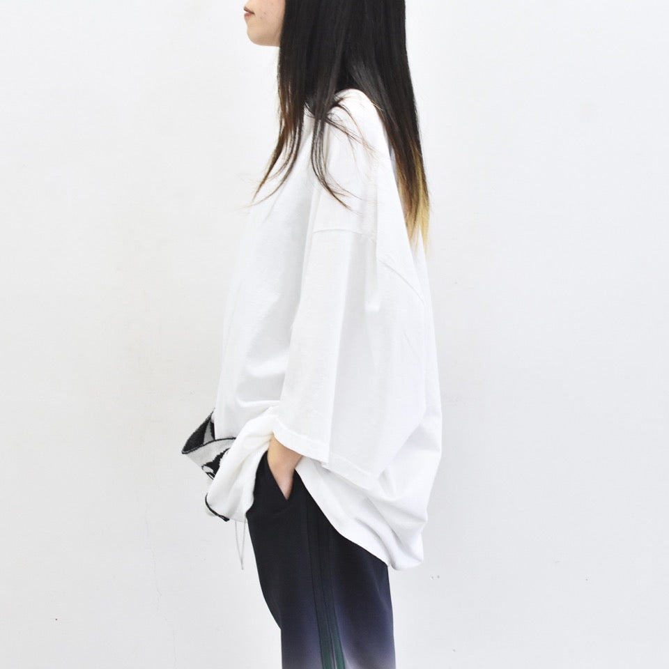 BODYSONG. / TEE/KNPOCKET2 - WHITE