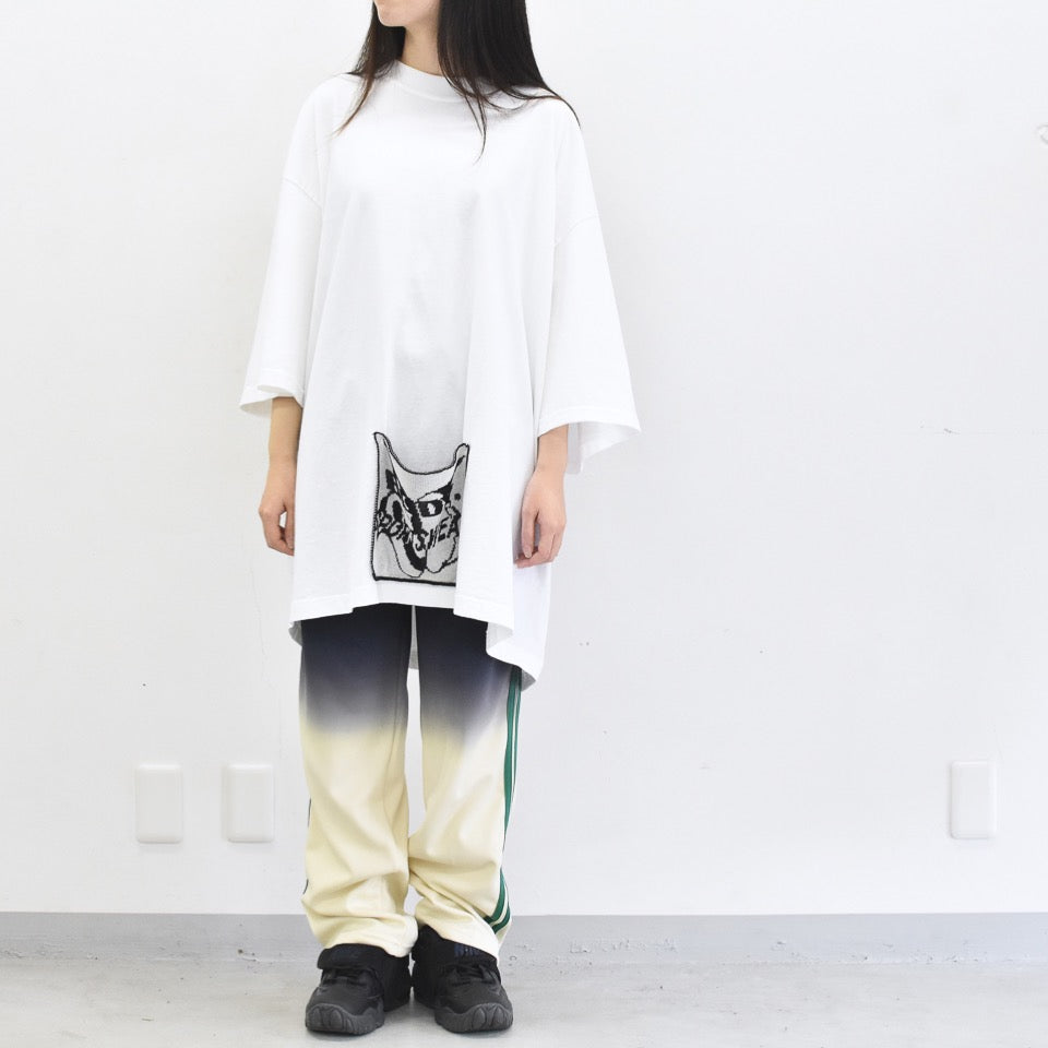 BODYSONG. / TEE/KNPOCKET2 - WHITE