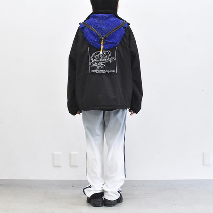 BODYSONG. / REFLECTIVE BALACLAVA BLOUSON - BLACK