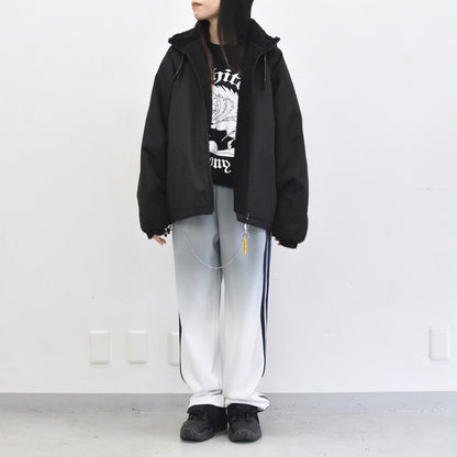 BODYSONG. / REFLECTIVE BALACLAVA BLOUSON - BLACK