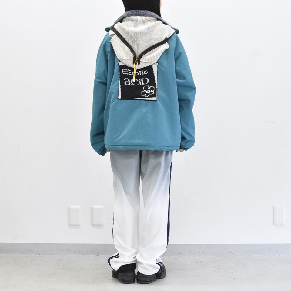 BODYSONG. / REFLECTIVE BALACLAVA BLOUSON - BLUE