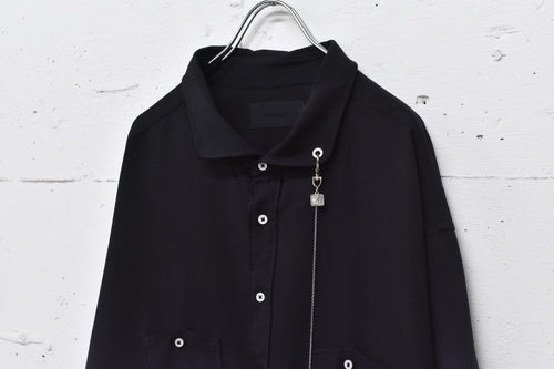 BODYSONG. / GRADATION DYED SH - BLACK