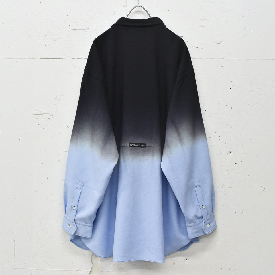BODYSONG. / GRADATION DYED SH - BLACK