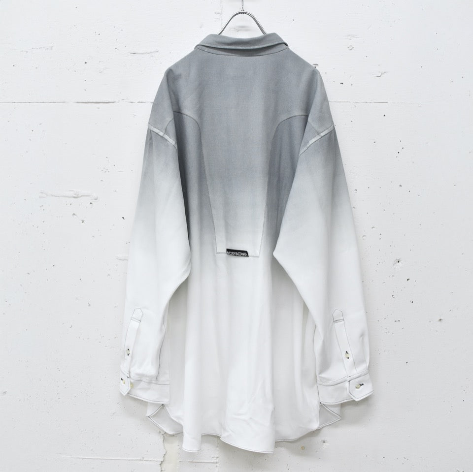BODYSONG. / GRADATION DYED SH - GRAY