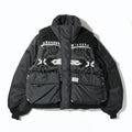 [予約販売] elephant TRIBAL fabrics / Hybrid Cowichan Blouson - BLACK