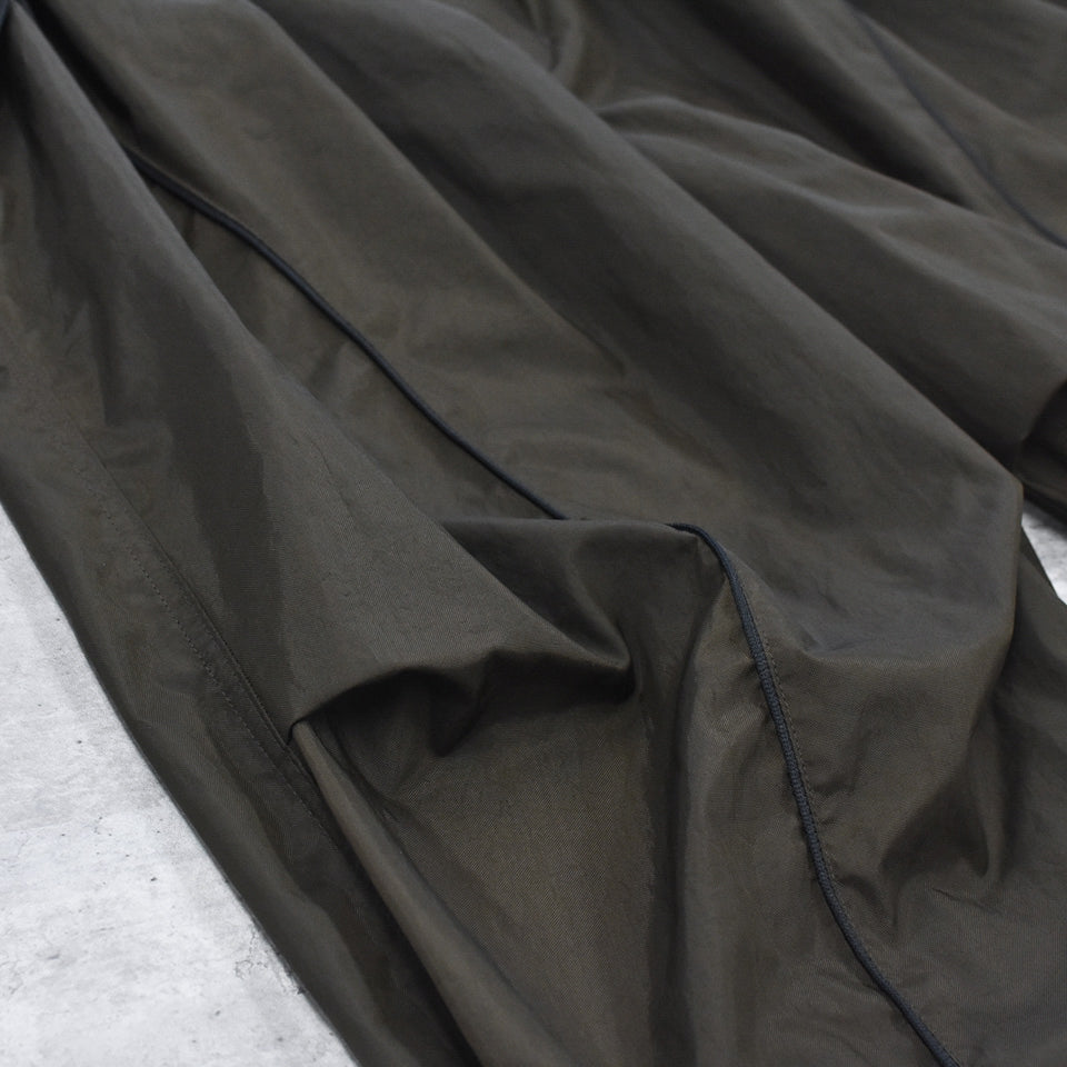 elephant TRIBAL fabrics / 3D Snow Camo Nylon Pants - BROWN