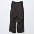 elephant TRIBAL fabrics / 3D Snow Camo Nylon Pants - BROWN