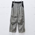 elephant TRIBAL fabrics / 3D Snow Camo Nylon Pants - COOL GRAY