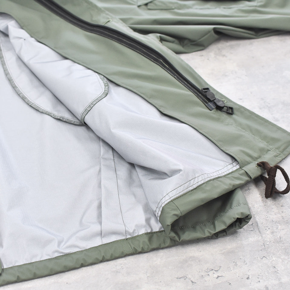 elephant TRIBAL fabrics / Shell Hunting JKT - CELADON