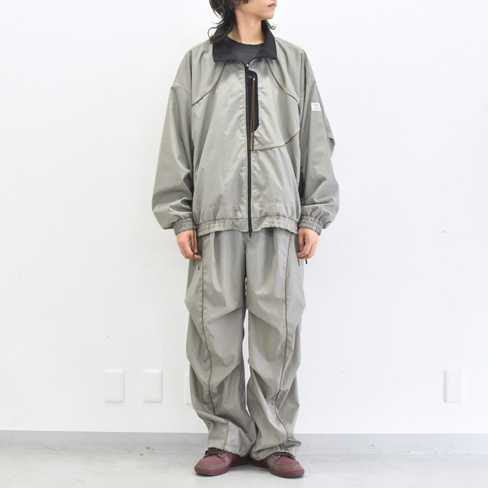 elephant TRIBAL fabrics / 3D Snow Camo Nylon Pants - COOL GRAY