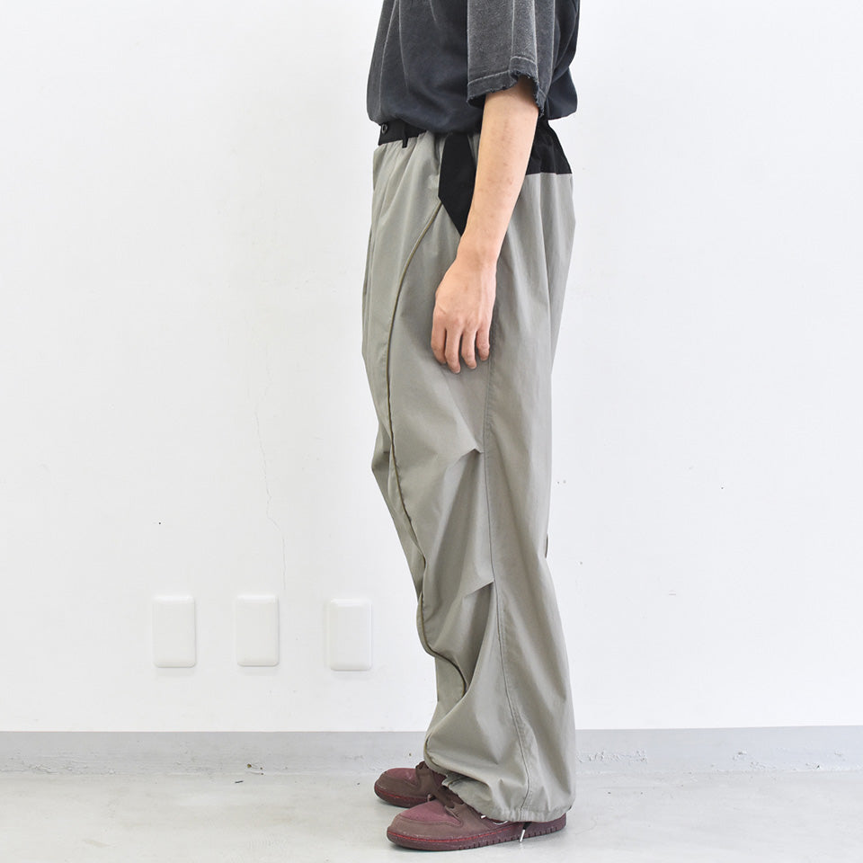 elephant TRIBAL fabrics / 3D Snow Camo Nylon Pants - COOL GRAY
