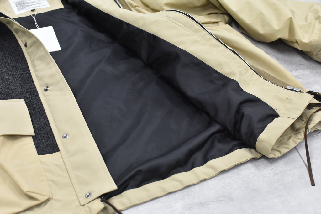 elephant TRIBAL fabrics / Hybrid Mountain JKT - BEIGE