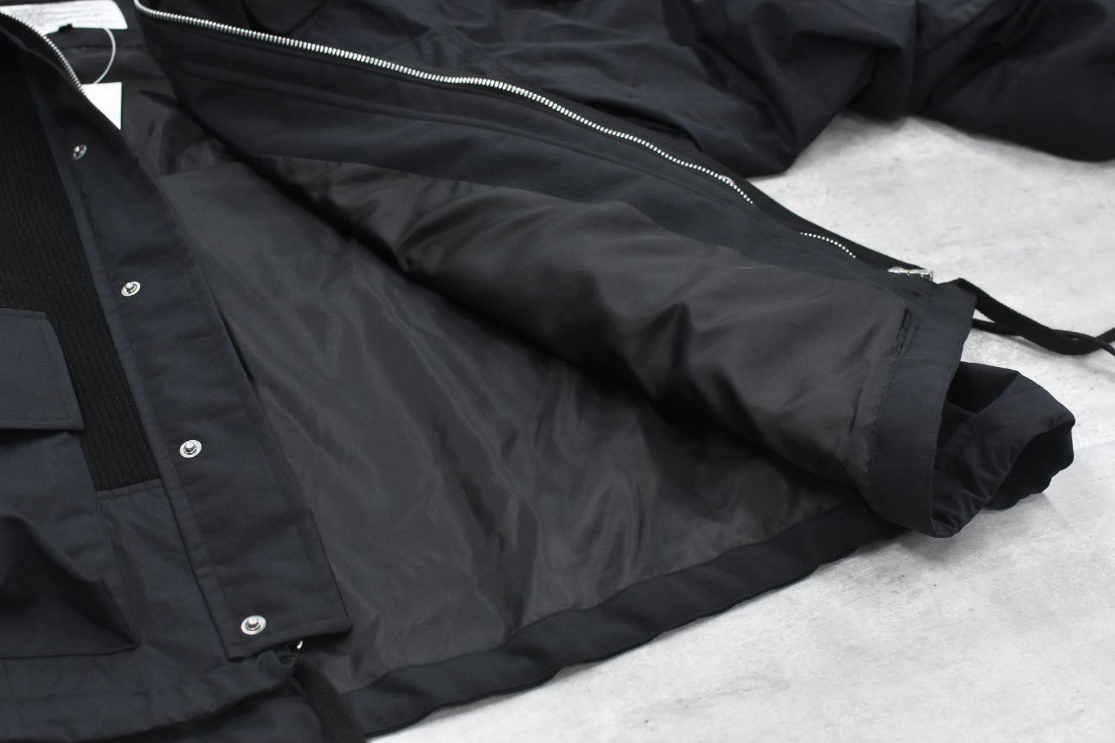elephant TRIBAL fabrics / Hybrid Mountain JKT - BLACK