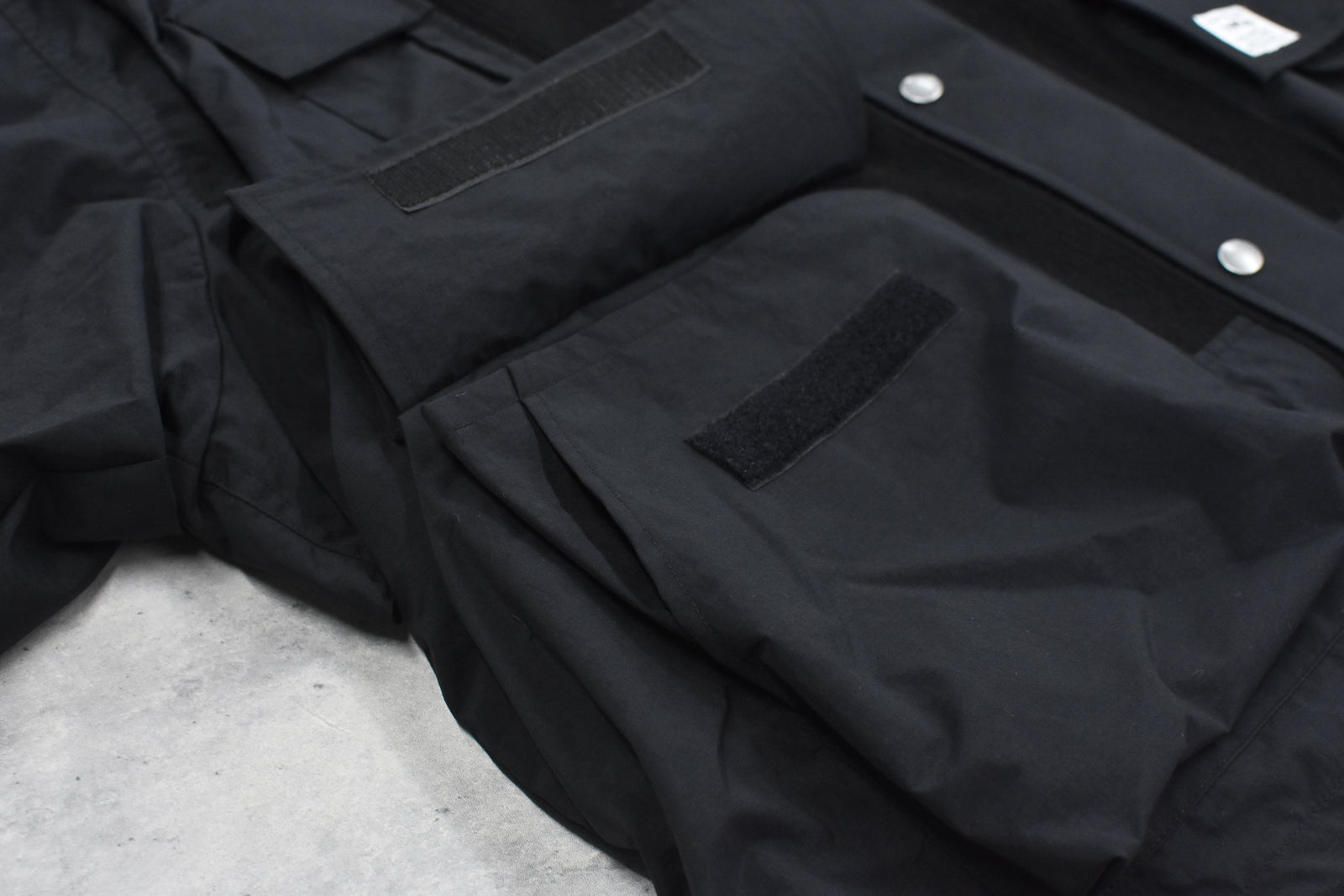 elephant TRIBAL fabrics / Hybrid Mountain JKT - BLACK