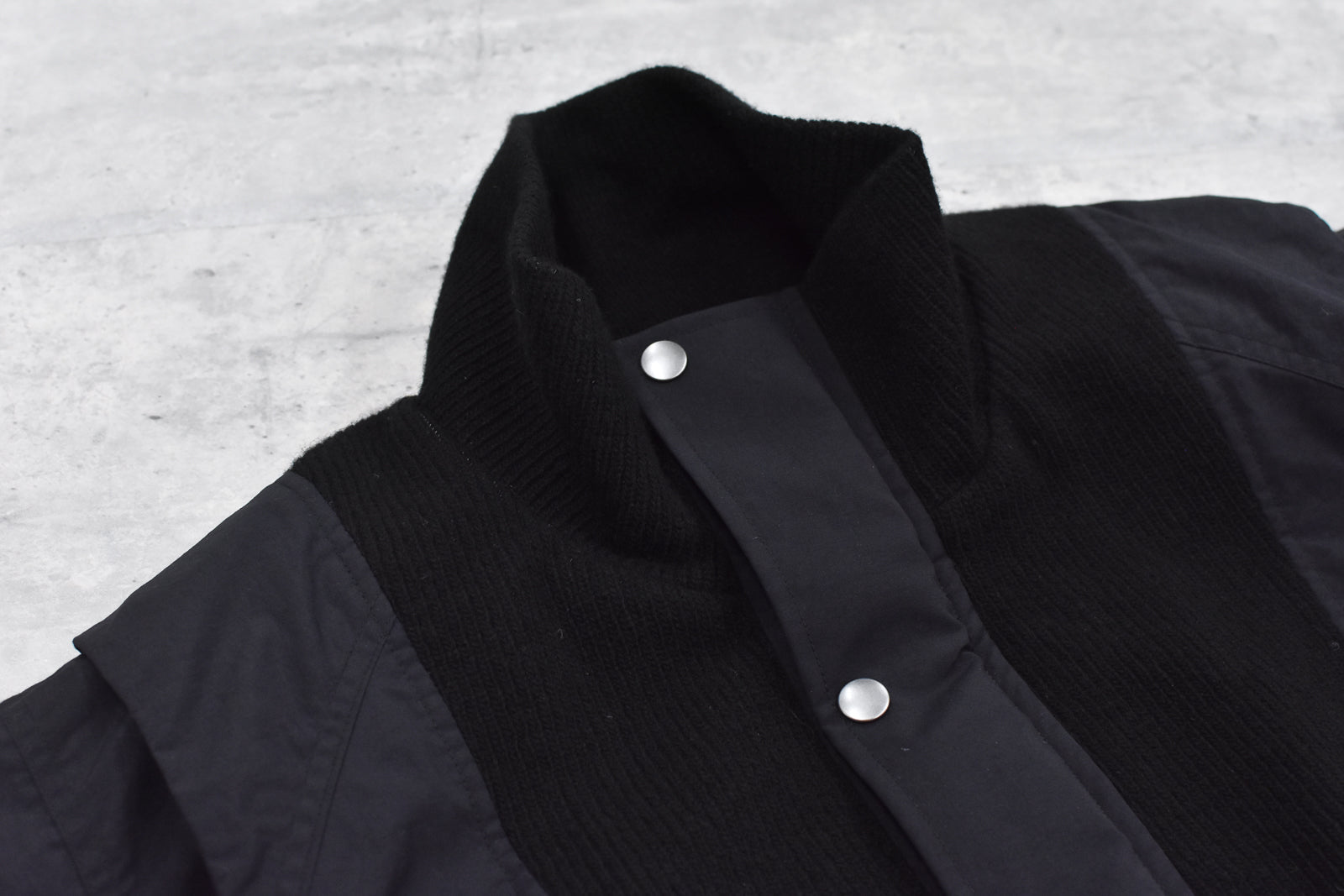 elephant TRIBAL fabrics / Hybrid Mountain JKT - BLACK