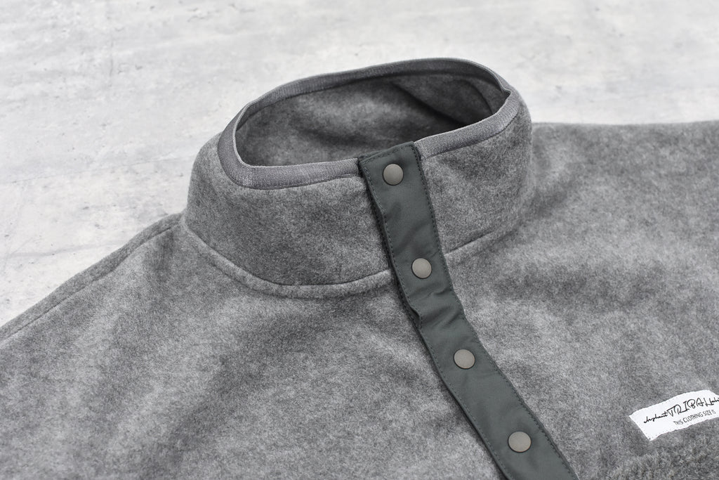 elephant TRIBAL fabrics / chaos boa blouson - GRAY