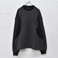 elephant TRIBAL fabrics / Hunting Thermal - GREY BLACK