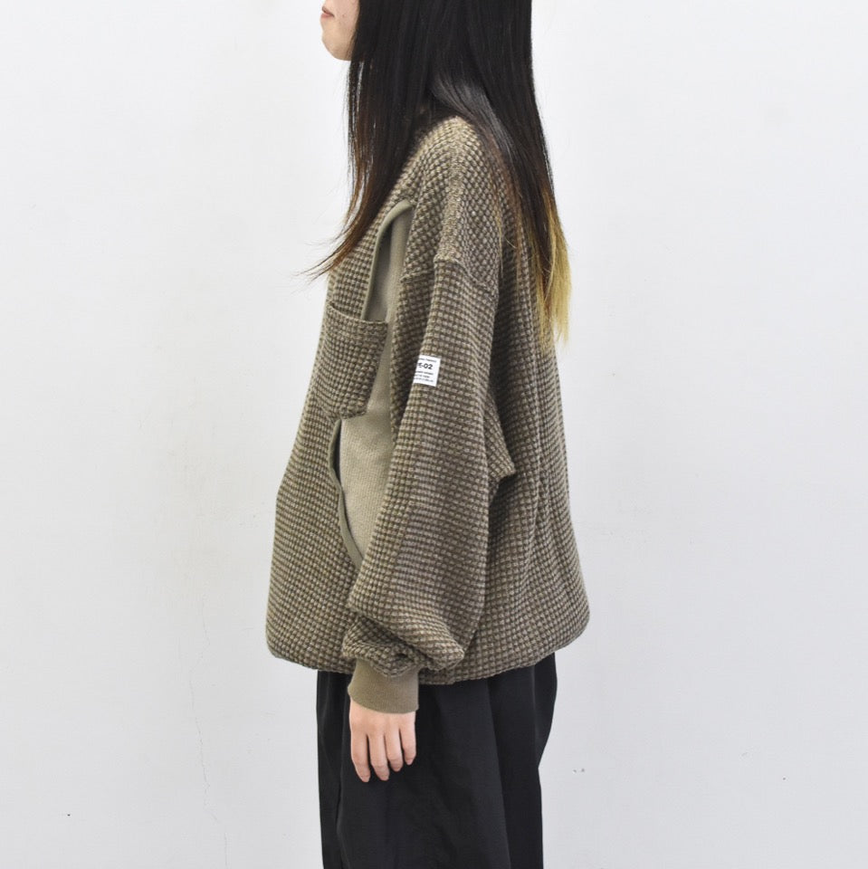 elephant TRIBAL fabrics / Hunting Thermal - KHAKI BEIGE