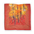 elephant TRIBAL fabrics / stain scarf - ORANGE
